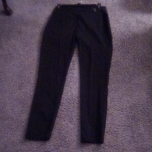 Tommy Hilfiger Women's Black Straight Leg Pants